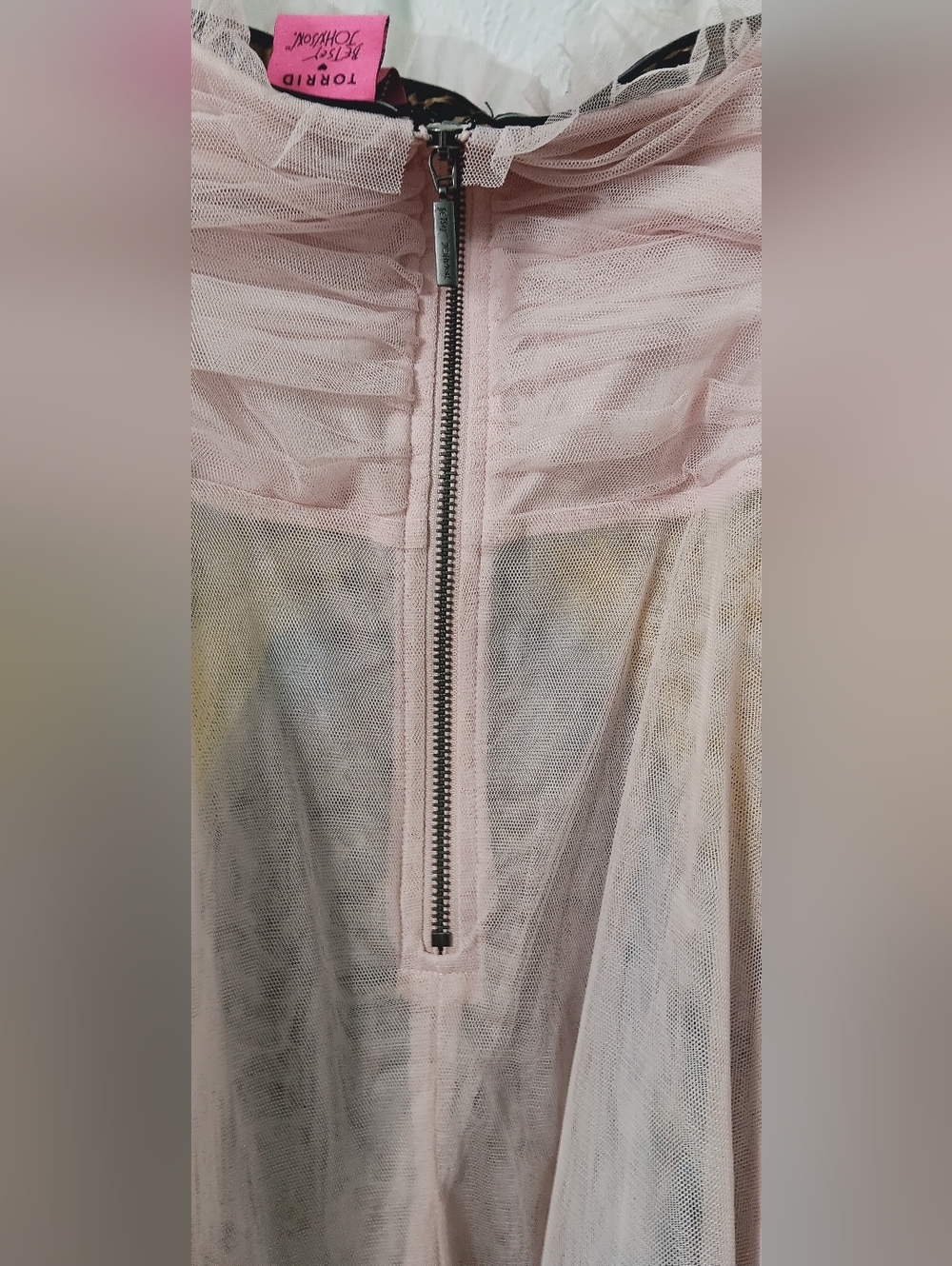 EUC Torrid Betsey Johnson Rainbow 🌈 Tulle Party Prom  Dress 26 - Picture 10 of 16
